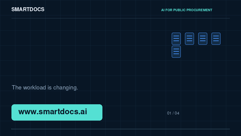 SmartDocs for Public Procurement animation