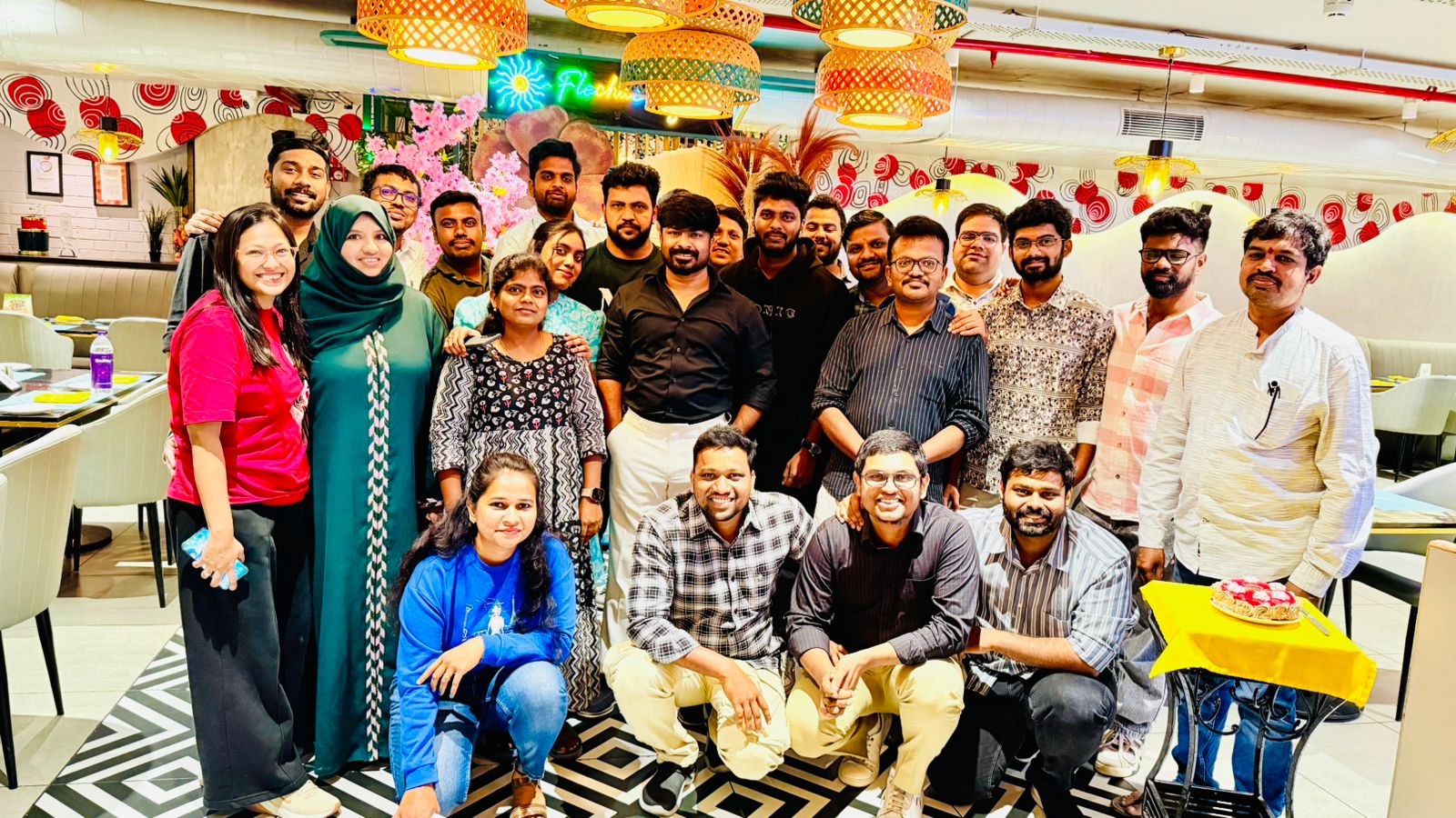 SmartDocs team in the Hyderabad office